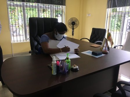 Mrs. Eranga Mahanama assumes duties as the new Divisional Secretary 